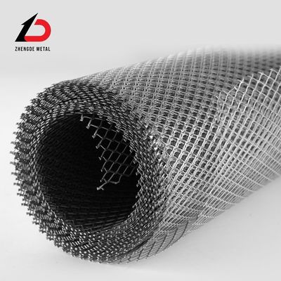 Customized Size 304 201 310 316 Aluminum Stainless Steel Expanded Metal Mesh For Wall Facade