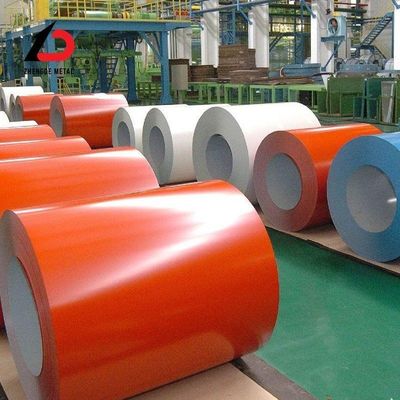 SGCC CGCC Dx51d Z PPGI PPGL রঙিন লেপযুক্ত প্রিপেইন্টড গ্যালভানাইজড স্টিল রোলস 1mm-30mm
