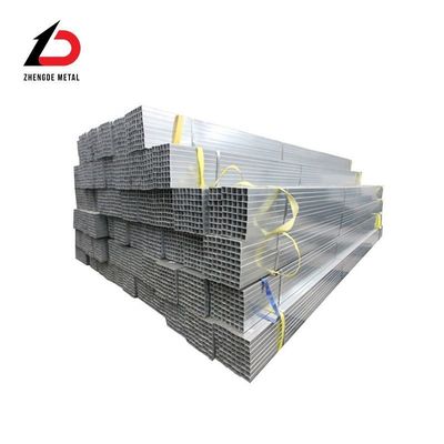 Dx51d Z275 Z100 Z80 1.5 ইঞ্চি 12 ফুট গ্যালভানাইজড স্টীল বর্গক্ষেত্র পাইপ 1-12mm