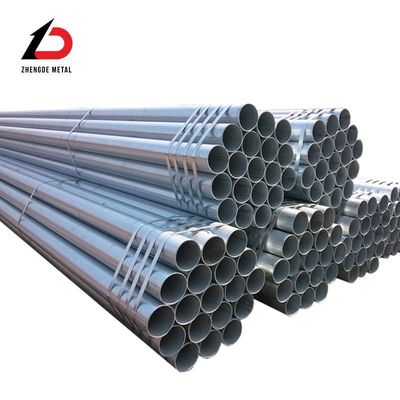 পাইকারি গরম DIP Gi Seamless Galvanized বৃত্তাকার ইস্পাত পাইপ ASTM A106 Sch 40 ERW Gi লোহা টিউব