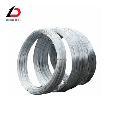 জিংক লেপযুক্ত Bwg 8 Bwg 22 2.5mm 3mm 4mm গ্যালভানাইজড স্টিল ওয়্যার কার্বন স্টিল ওয়্যার রড