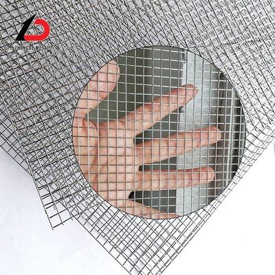 1/2 X 1 1 X 1 গরম ডুব ঝালাই গ্যালভানাইজড লোহা তারের জাল 16 গজ ইলেক্ট্রো বর্গক্ষেত্র গর্ত