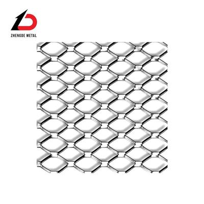 0.3mm-10mm প্রসারিত জাল স্ক্রিন প্রসারিত অ্যালুমিনিয়াম তামা কার্বন স্টেইনলেস স্টীল